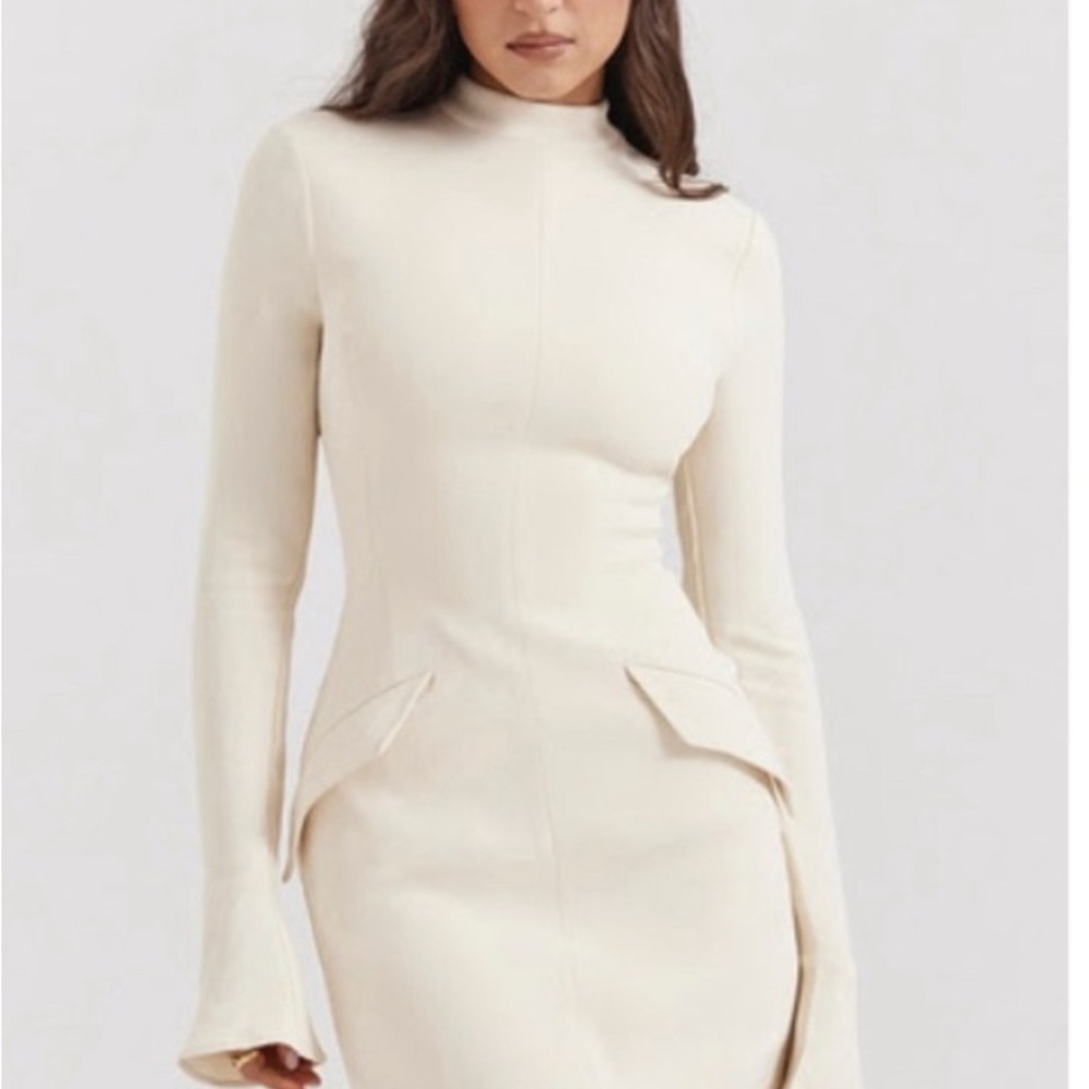 House of CB Mahalia Cream Dress